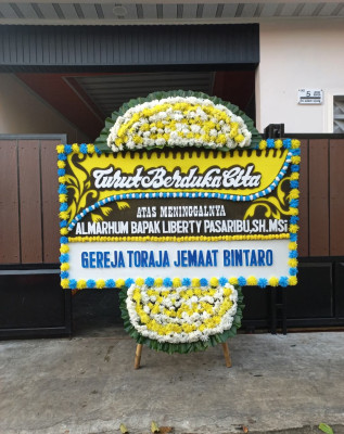 Papan Bunga Duka di Gandul