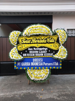 Papan Bunga Duka di Gandul