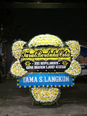Papan Bunga Duka di Gandul