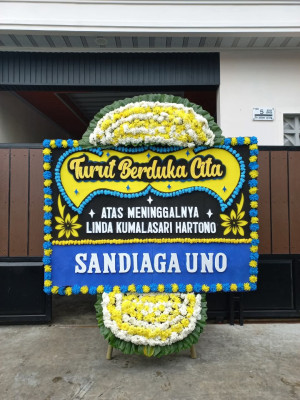 Papan Bunga Duka di Gandul