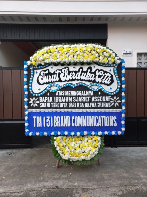 Papan Bunga Duka di Gandul